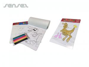 Colouring In Magnets And Pencil Sets