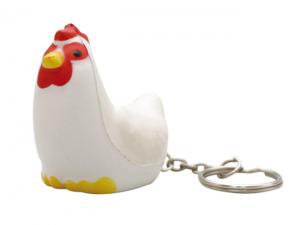 Chicken Rooster Stress Keyrings