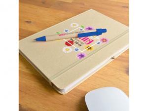 Cirro PU Natural Notebooks (A5) With Pen