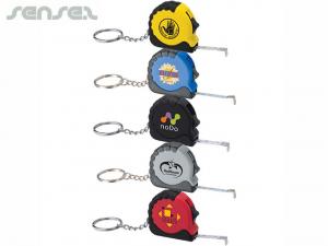 Mini Tape Measure Keyrings