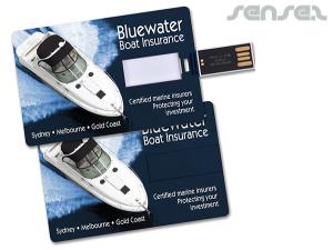 Credit Card USB Sticks (4GB)