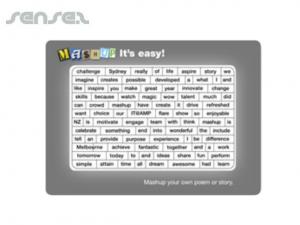 Magnetic Poetry Word Puzzles (150 x 210 mm)