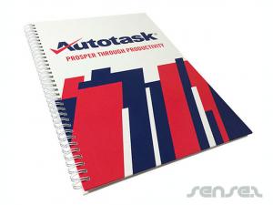 Benutzerdefinierte A4 Wiro Notebooks (fester Einband)