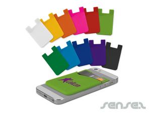 Silicone Colour Phone Wallets