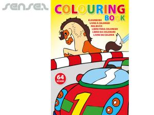 Kids Big Colouring Books (A4)
