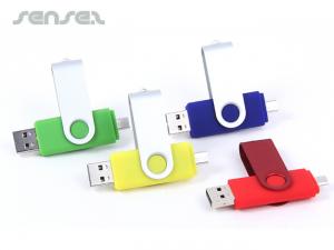 OTG  Swivel USB Sticks (4GB)