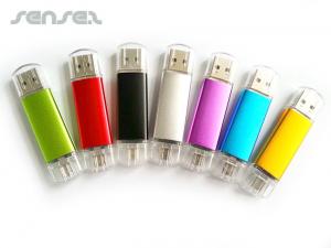 USB OTG Metallic Sticks (4 GB)