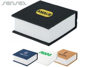 Hard Cover Memo Stacks mit Sticky Flags