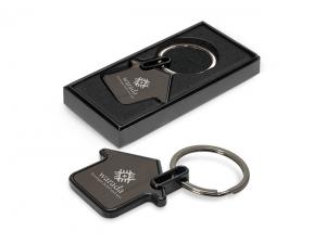 Gunmetal Keyrings (House)