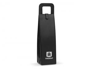 Deluxe Leather Look Wine Bags