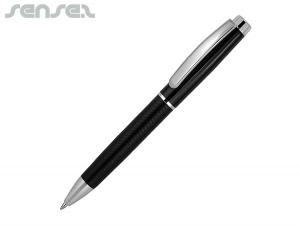 Herringbone Metal Ballpoint Pens