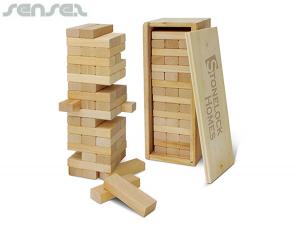 Wooden Tetris Towers