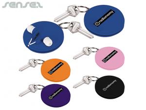 Disc Keyring With Earphones