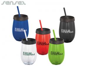 Event Reusable Tumblers With Straw (530ml)