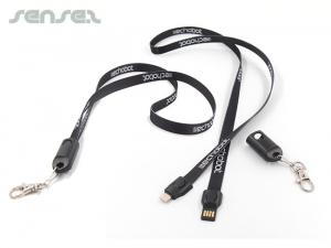 USB Charging Cable Lanyards