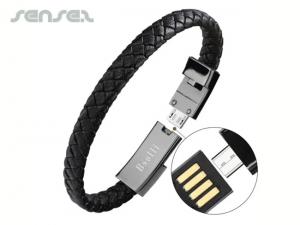 Leather USB Wristbands