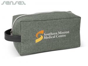 Heather Canvas Toiletry Bags