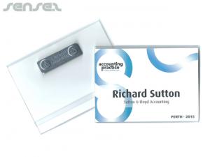 Event PVC Name Badge Holders