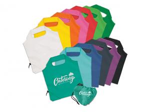 Eco Foldable Non Woven Bags In Toggle Bag