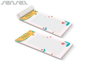 Full Colour Order/List Notepads (100 pages)