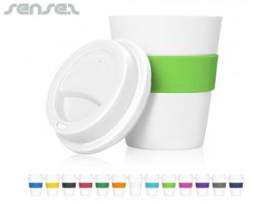 Wiederverwendbare Eco BPA-freie Kaffeetassen 356ml