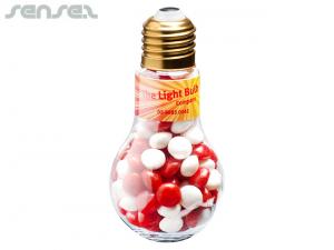 Chewy Fruit Filled Light Globes (100g)