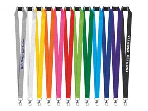 Stock Polyester Bright Lanyards (20mm)