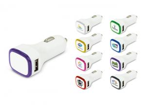 Flash Light Up USB Car Chargers