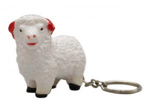 Ram Sheep Stress Schlüsselanhänger