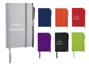 Softcover-Jotters mit Stift