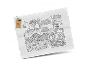 Colouring In Tea Towels