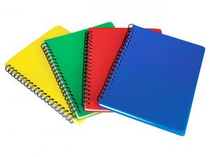 Coloured Spiral Notebooks