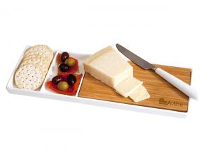 Bamboo & Ceramic Party Platters
