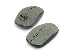 Heather Wireless Travel Mouse