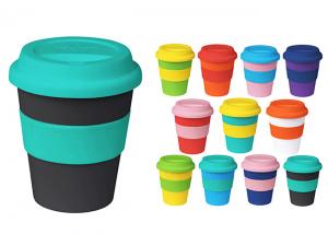 Metro Coffee Cups With Silicon Lids (320ml)