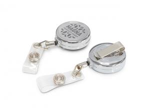 Stainless Retractable ID Holders