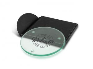 Round Clarity Glass Coasters (Single)