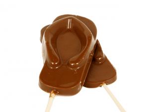 Chocolate Thong Flip Flop Lollipops