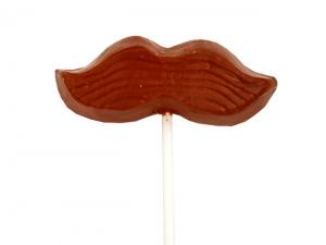 Chocolate Moustache Movember Lollipops