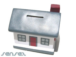 House Shaped Coin Banks
