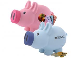 Coloured Piggy Coin Banks