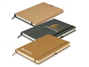 Eco Leather Recycled Hard Cover Notebooks (A5)