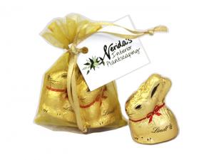 Twin Lindt Easter Bunny Bags (2x)