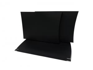 Large Black Packaging Pillow Boxes (XL)