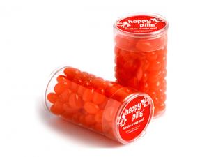 Mit Jelly Beans gefüllte PET-Röhrchen (100 g)