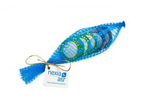 Chocolate Poker Chips In Mesh Bags (x6)