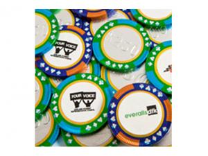 Foil Wrapped Chocolate Poker Chips