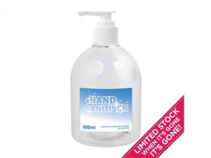 Lightly Scented Gel Hand Sanitisers (75% Alcohol - 500ml)