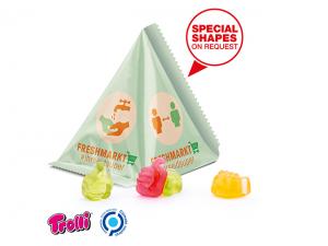 Trolli Fruit Jelly Gum Pyramids (15g)