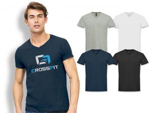Herren T-Shirts mit V-Ausschnitt (190 g / m²)